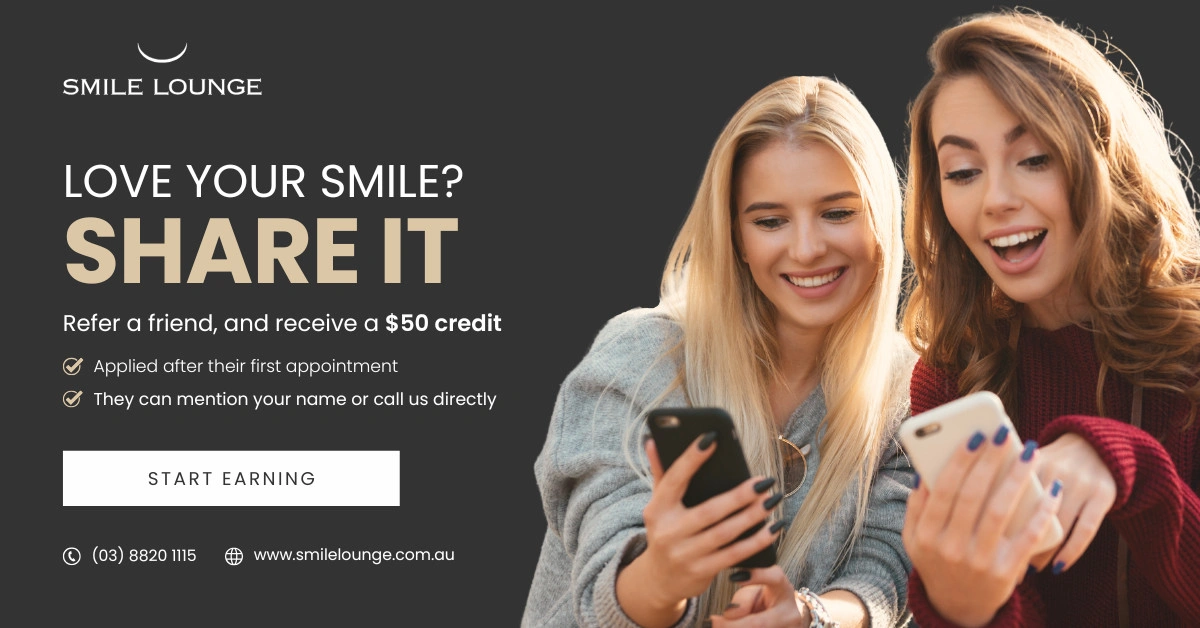 New patient referral offer at Smile Lounge