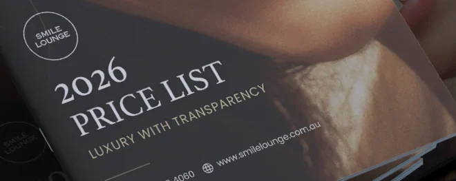 Smile Lounge 2026 dental price list